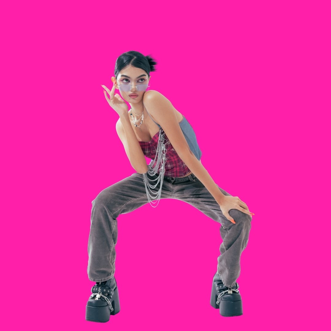 AI generated flat-lay product photo